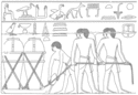 Thumbnail of 15.5. Jars of oil or wine conveyed by sledge to a tomb